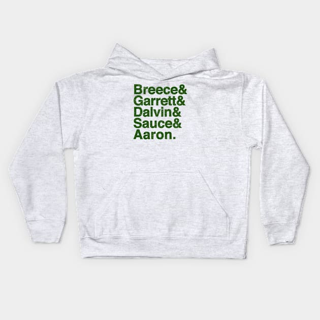 New York Football Jetset  (Variant) Kids Hoodie by huckblade